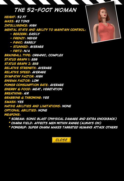 52-Foot Woman Details